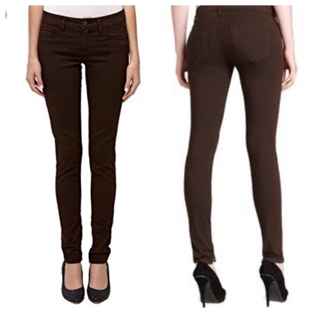 Vince Zip Leg Skinny Pants Dark‎ Olive